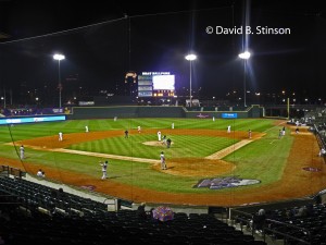 Rain Doesn't Stop the Winston-Salem Dash From Battling The Salem Red Sox At BB&T Ballpark