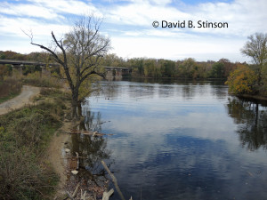 Williamsport, Maryland, at the confluence of the Conococheague Creek and the Potomac River