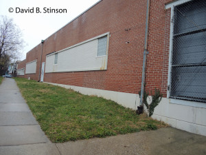 Former Location of Old Oriole Park Home Plate Just South of Peabody Heights Brewery, Baltimore, Maryland