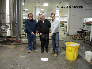 Bernard McKenna, Richard O'Keefe, and J. Hollis Albert, III, Marking the Former Location of Oriole Park Second Base, Peabody Heights Brewery, Baltimore, Maryland
