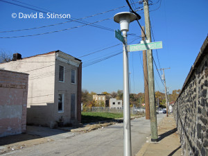 Eastern Terminus of Vonderhorst Lane, Baltimore, Maryland