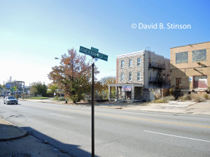 Vonderhorst Lane and Belair Road, Baltimore, Maryland