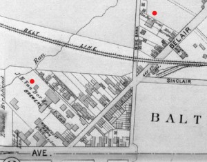 Maryland Map Circa 1892 (courtesy of Ken Mars)